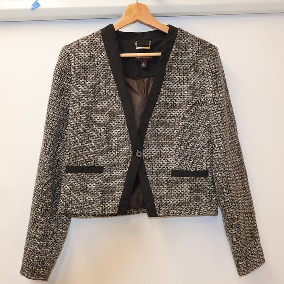Dana Buchman Jacket One Button Front Sophisticated Jacket Women Size M - Picture 4 of 16